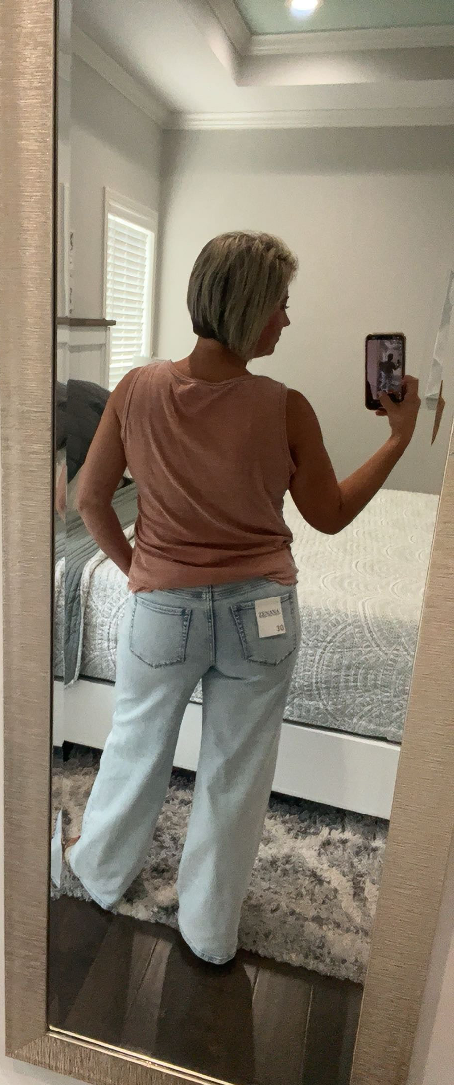 ZENANA wide leg mid-rise light wash jeans - Pre-order closes 8/22