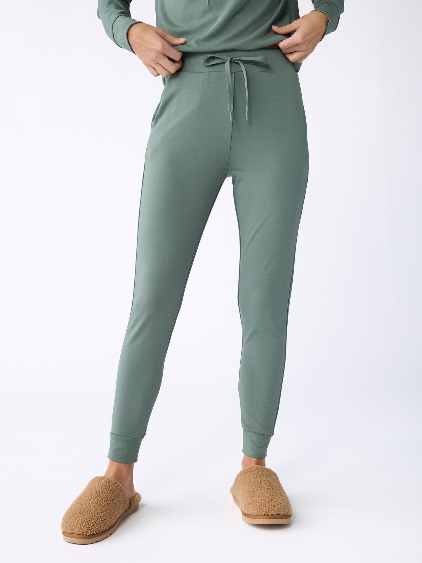 Women's Brushed Bamboo Jogger Set