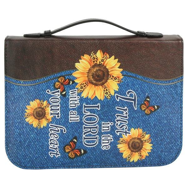 Flower Bible Case Bag