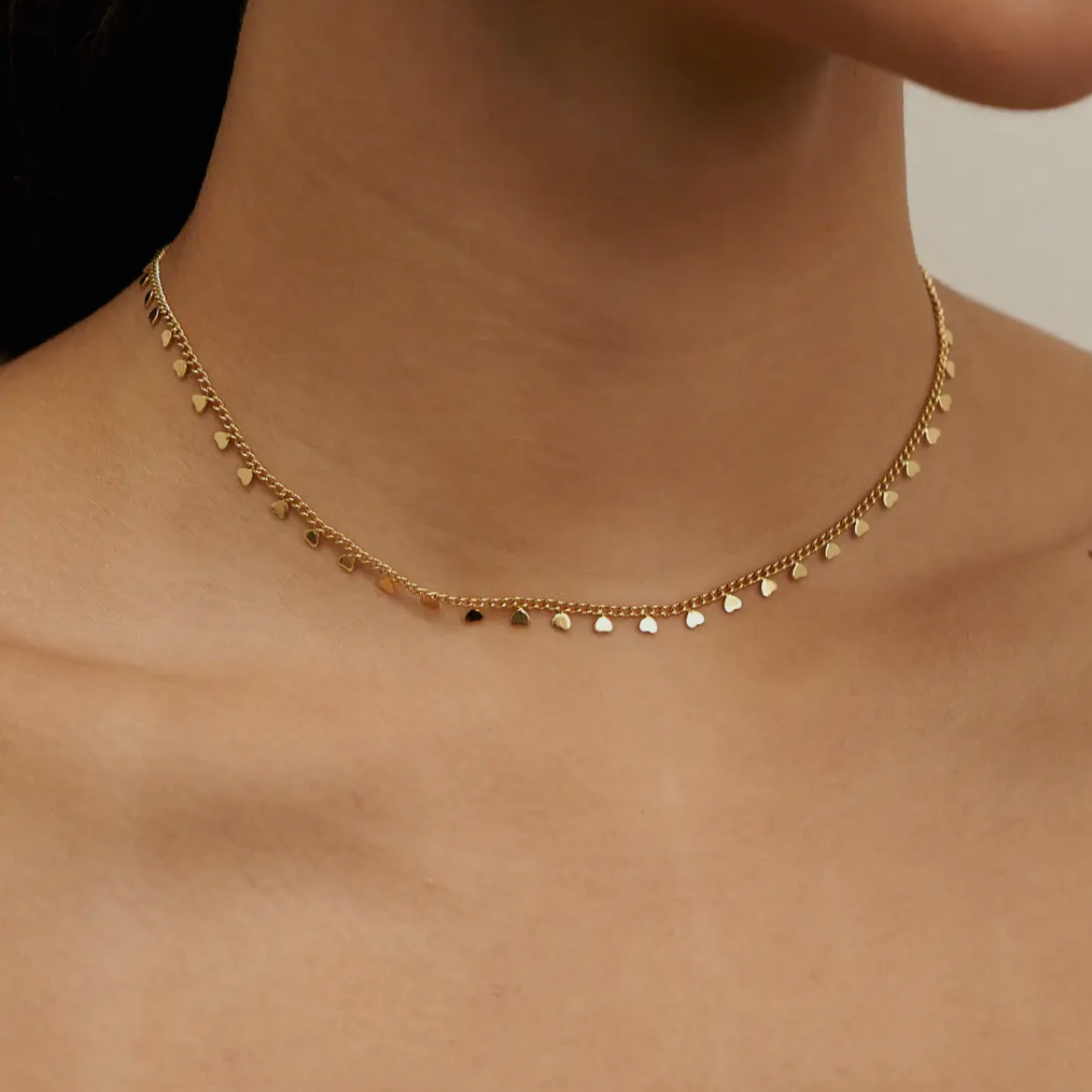 Heart Choker Necklace