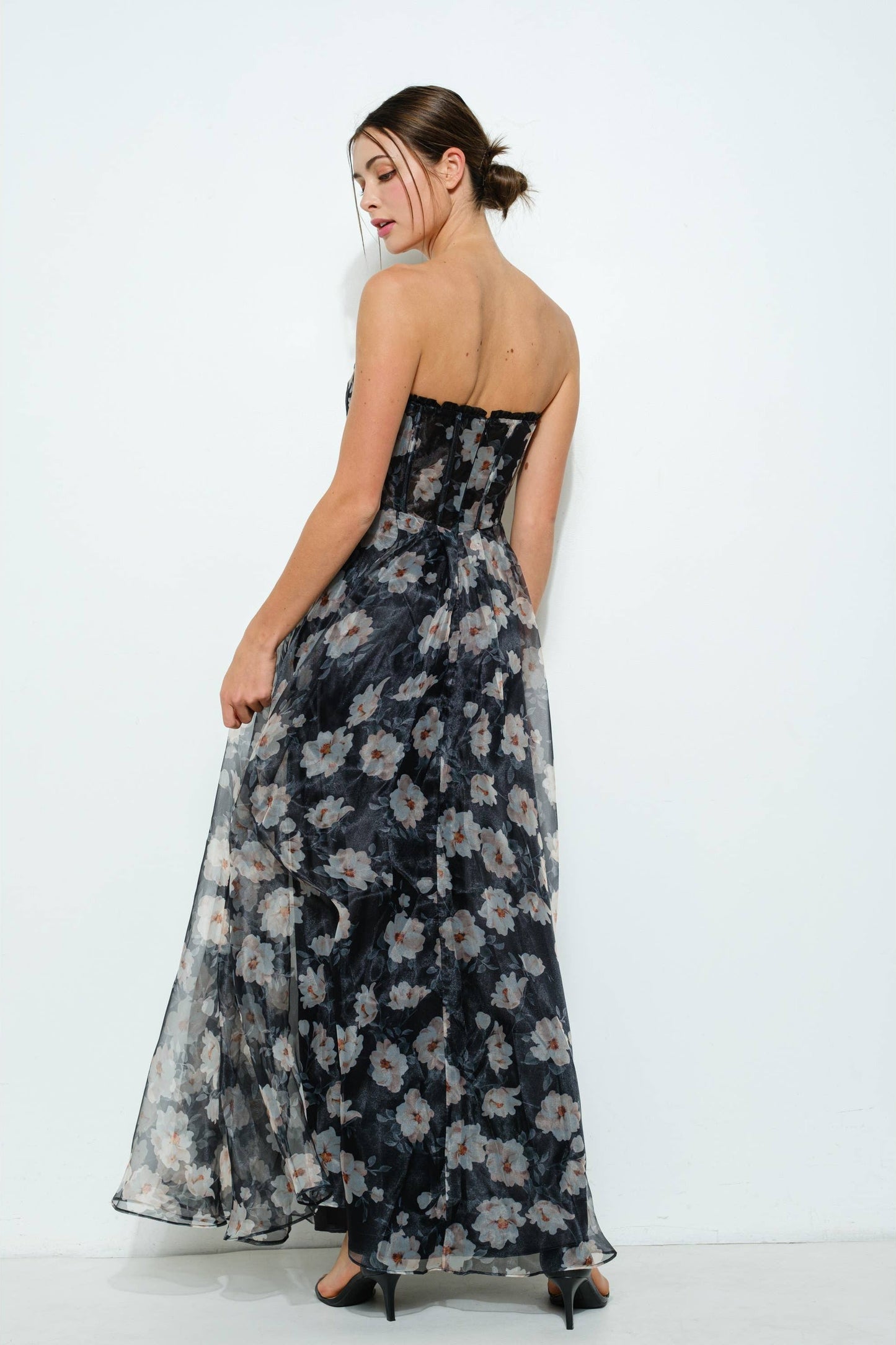 Fleur Corset Maxi Dress