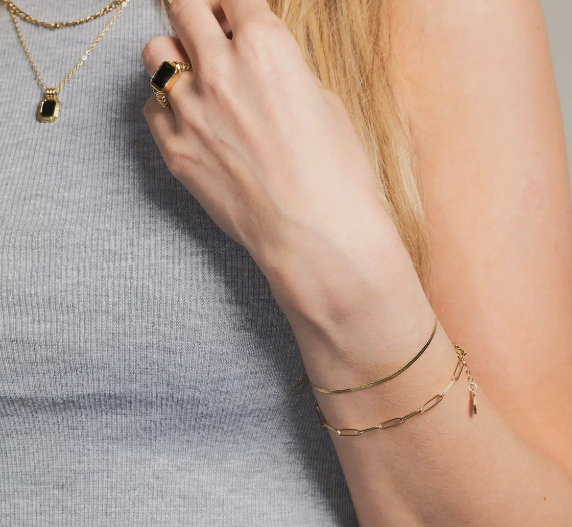 Goldie Micro Herringbone