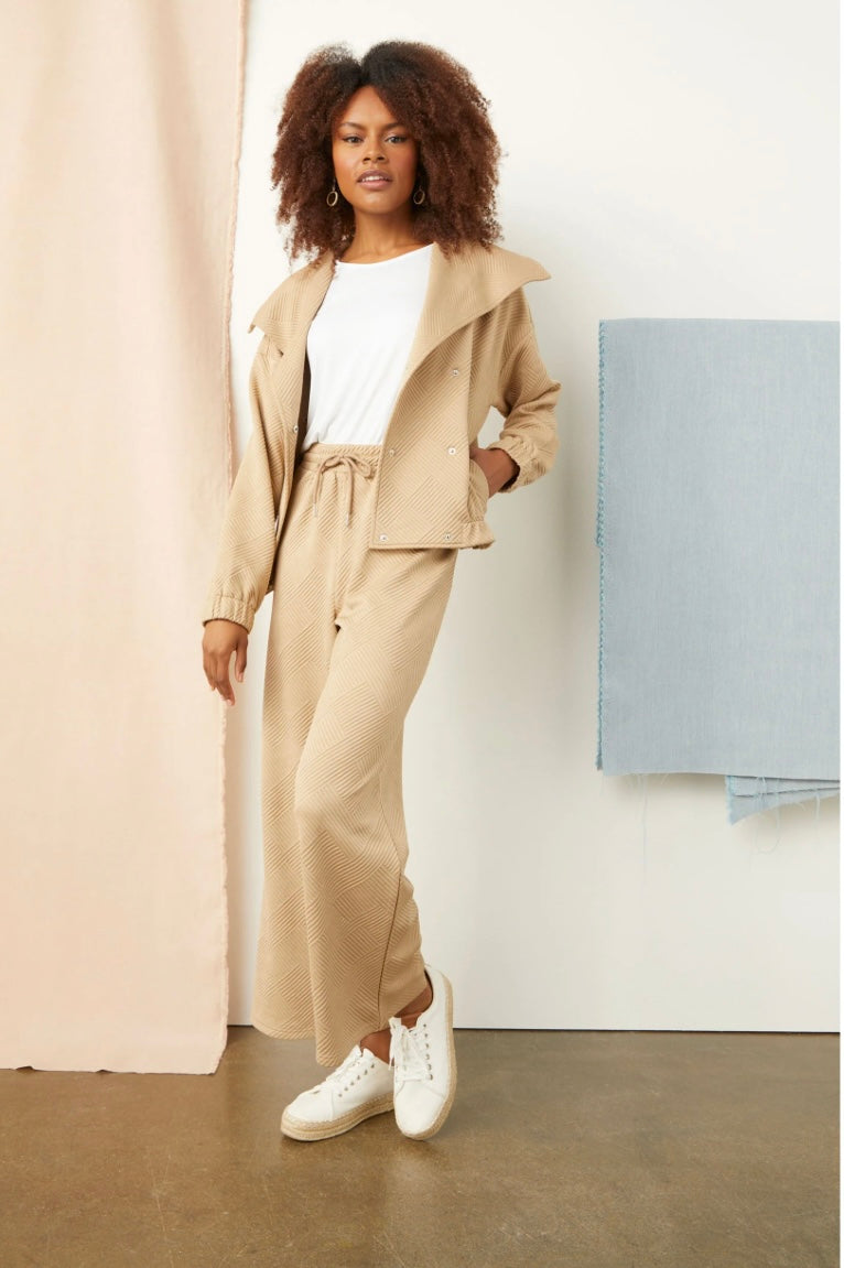 Aubri Quilted Wide Leg XS