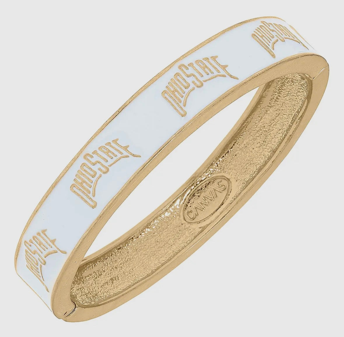 Ohio State Resin Bangle