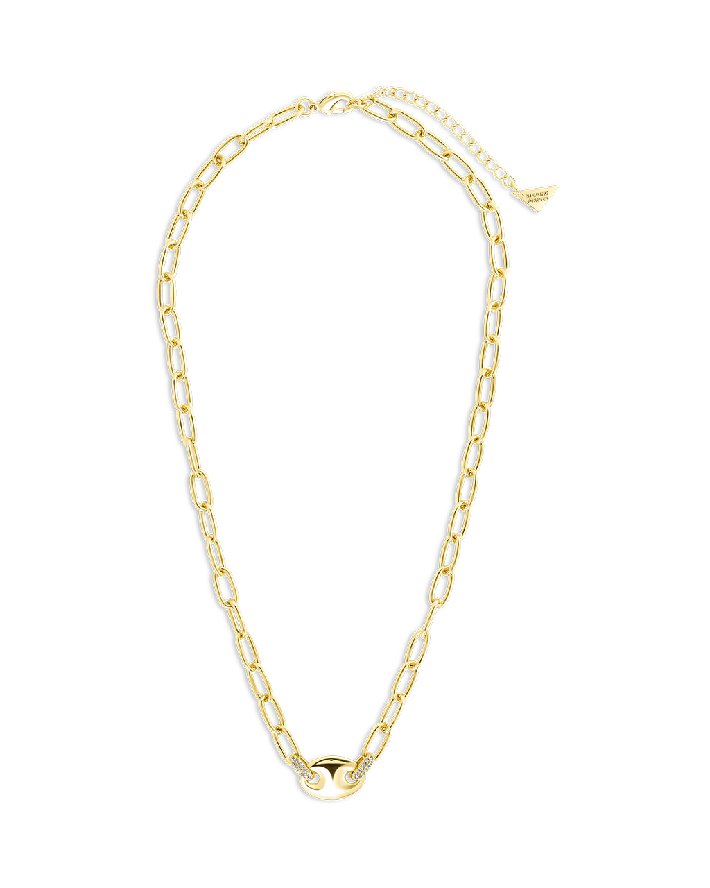 Bliss CZ Anchor Chain Necklace