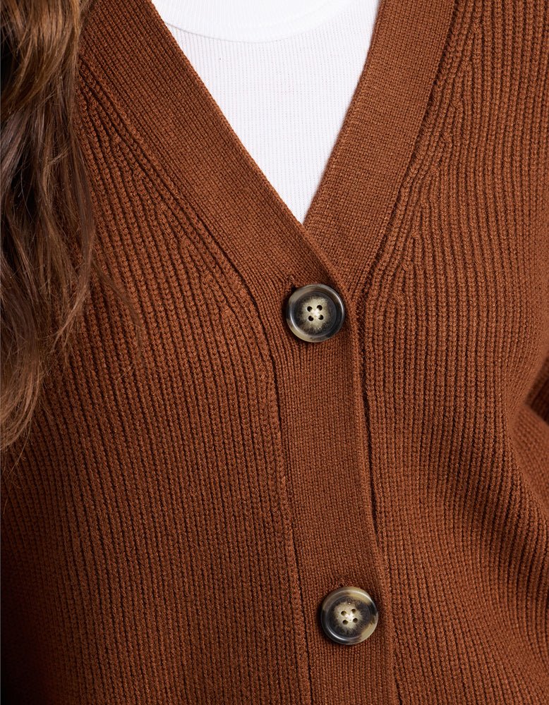 Oversized Classic Cardigan