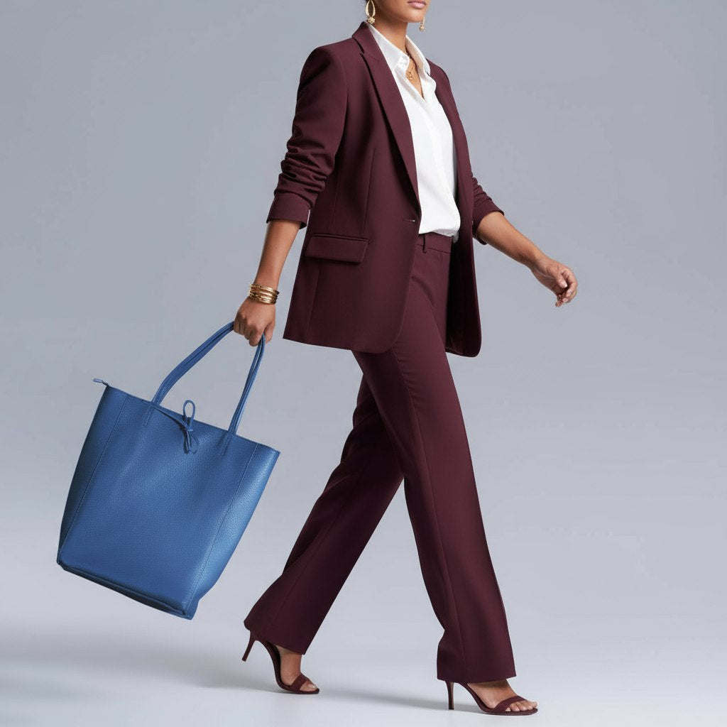 Calf Leather Tote Bag