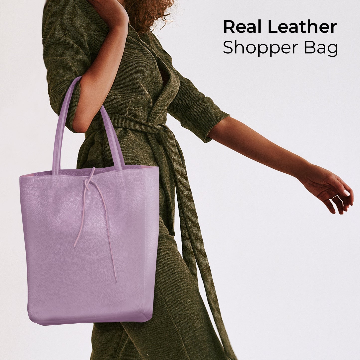 Calf Leather Tote Bag