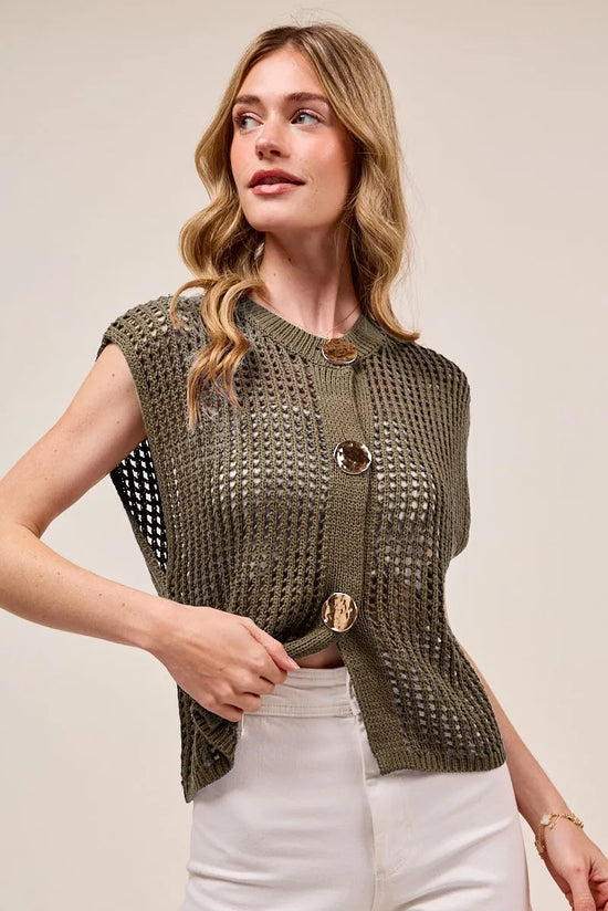 The Sutton Statement Sweater Vest