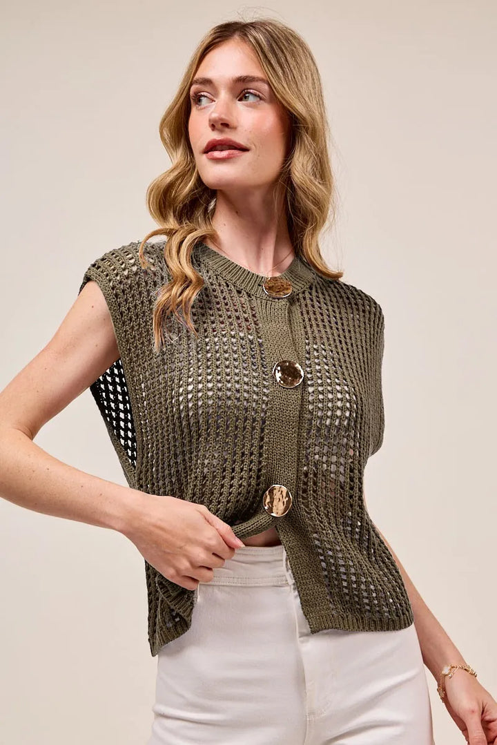 The Sutton Statement Sweater Vest