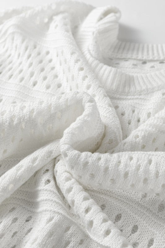 Rayna Out Knit Dolman Sweater