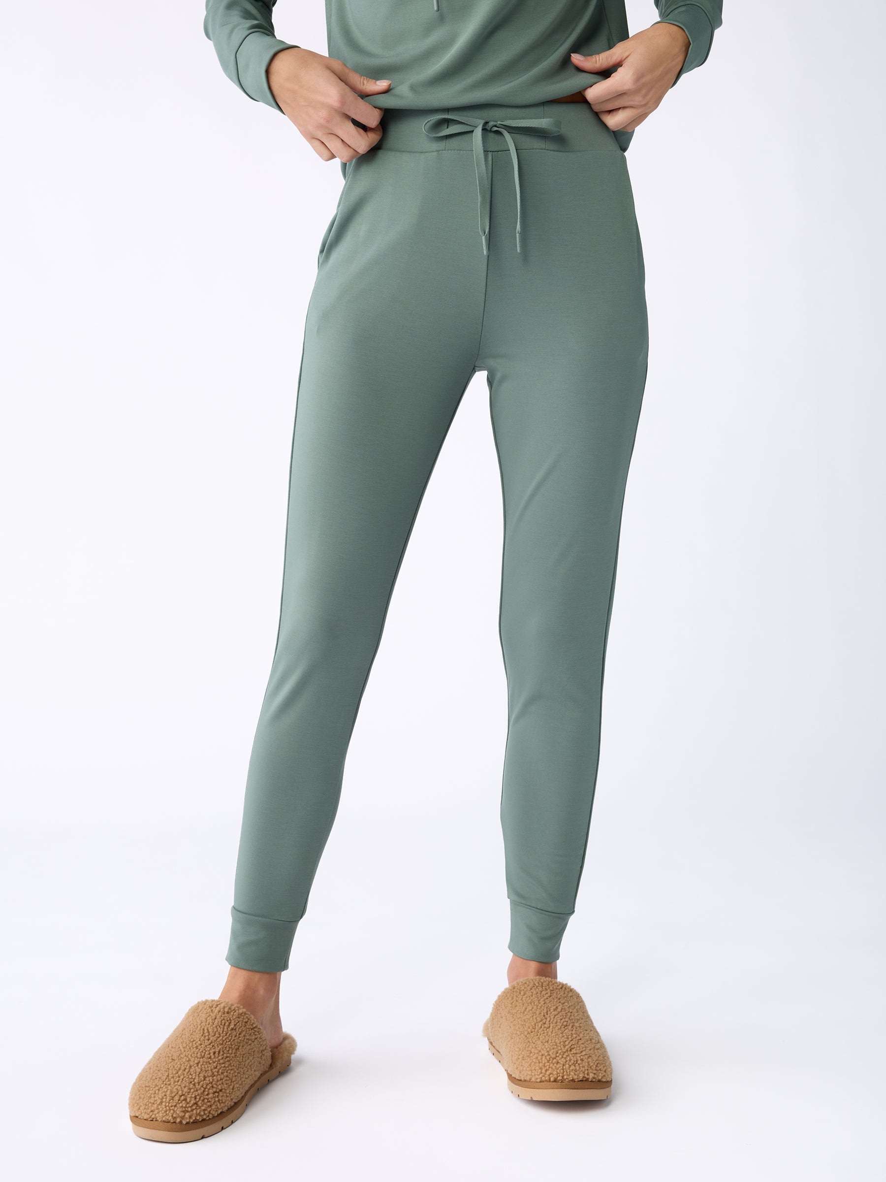 Women's Brushed Bamboo Jogger Set
