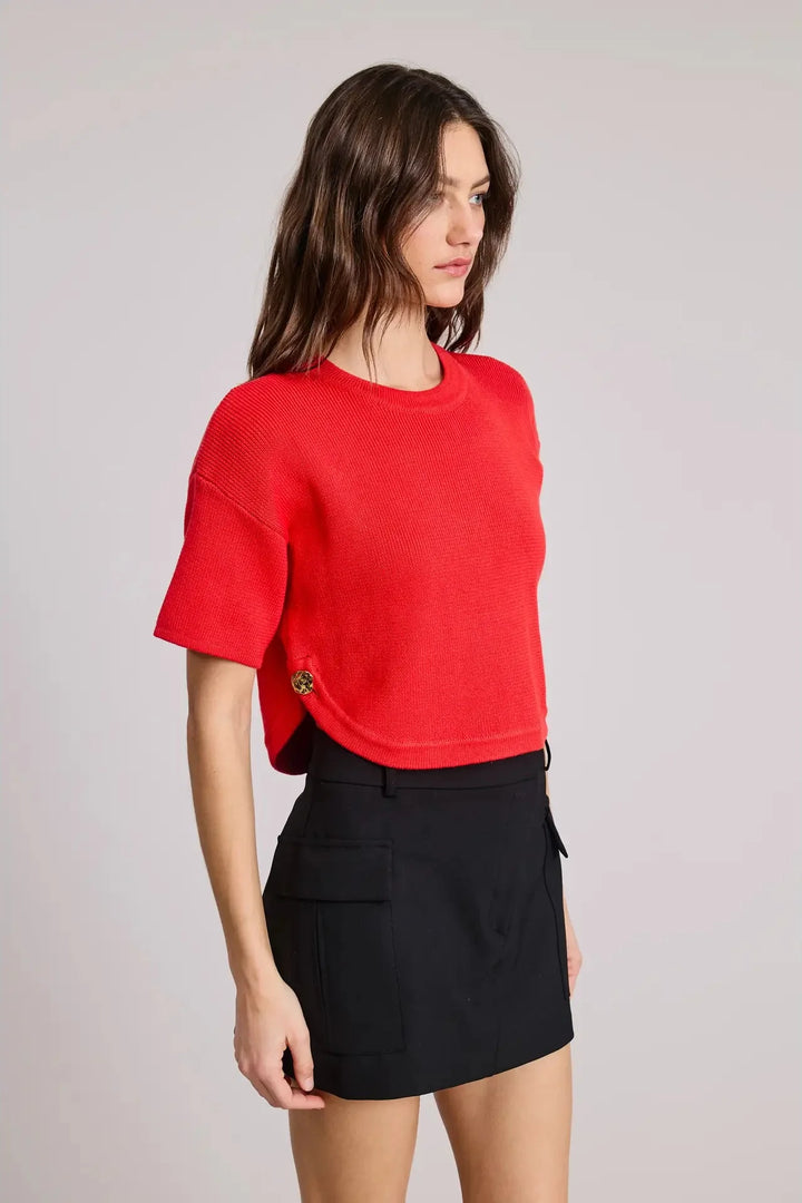 FLAT WHITE | Paris Sweater Crewneck Top