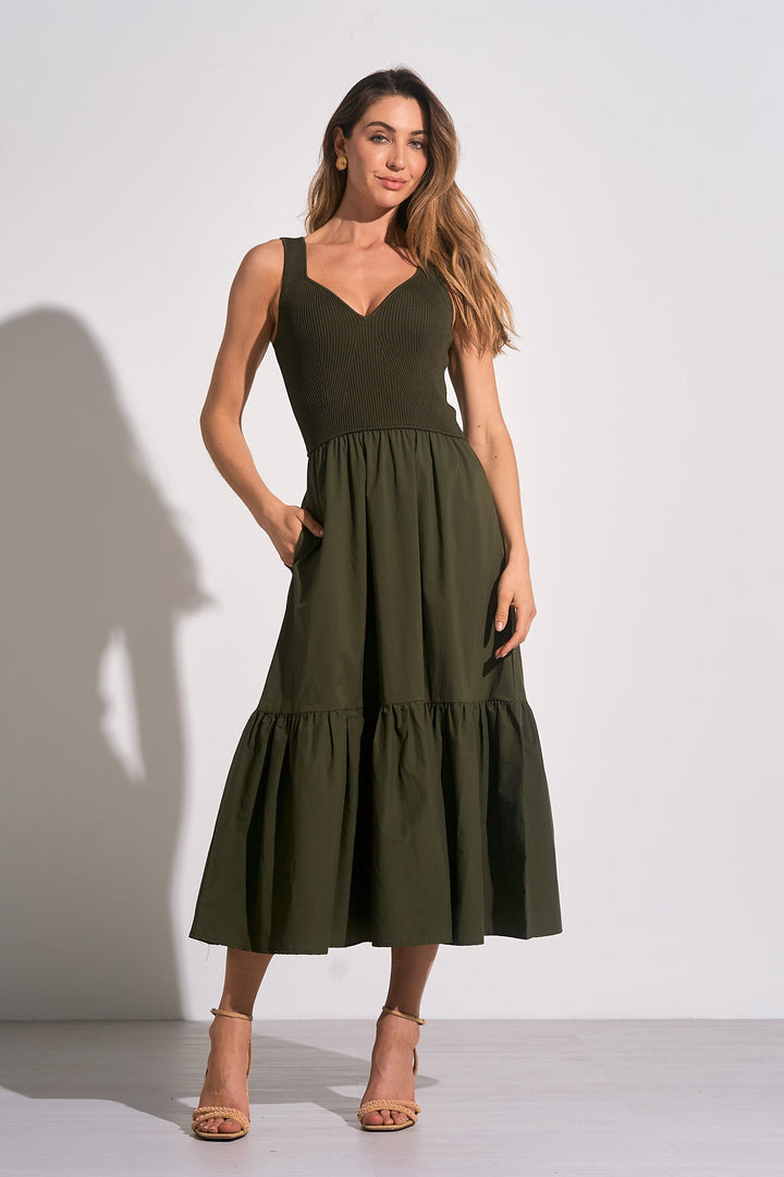 Rhodes Dress Olive