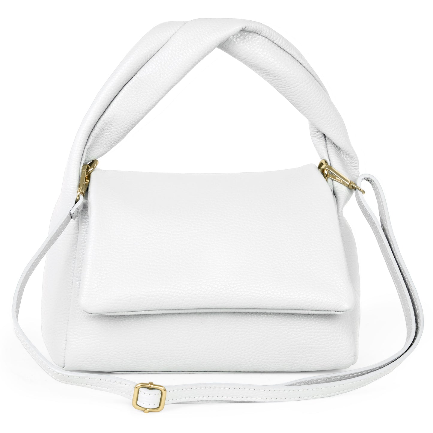Calf Leather Top-Handle Bag