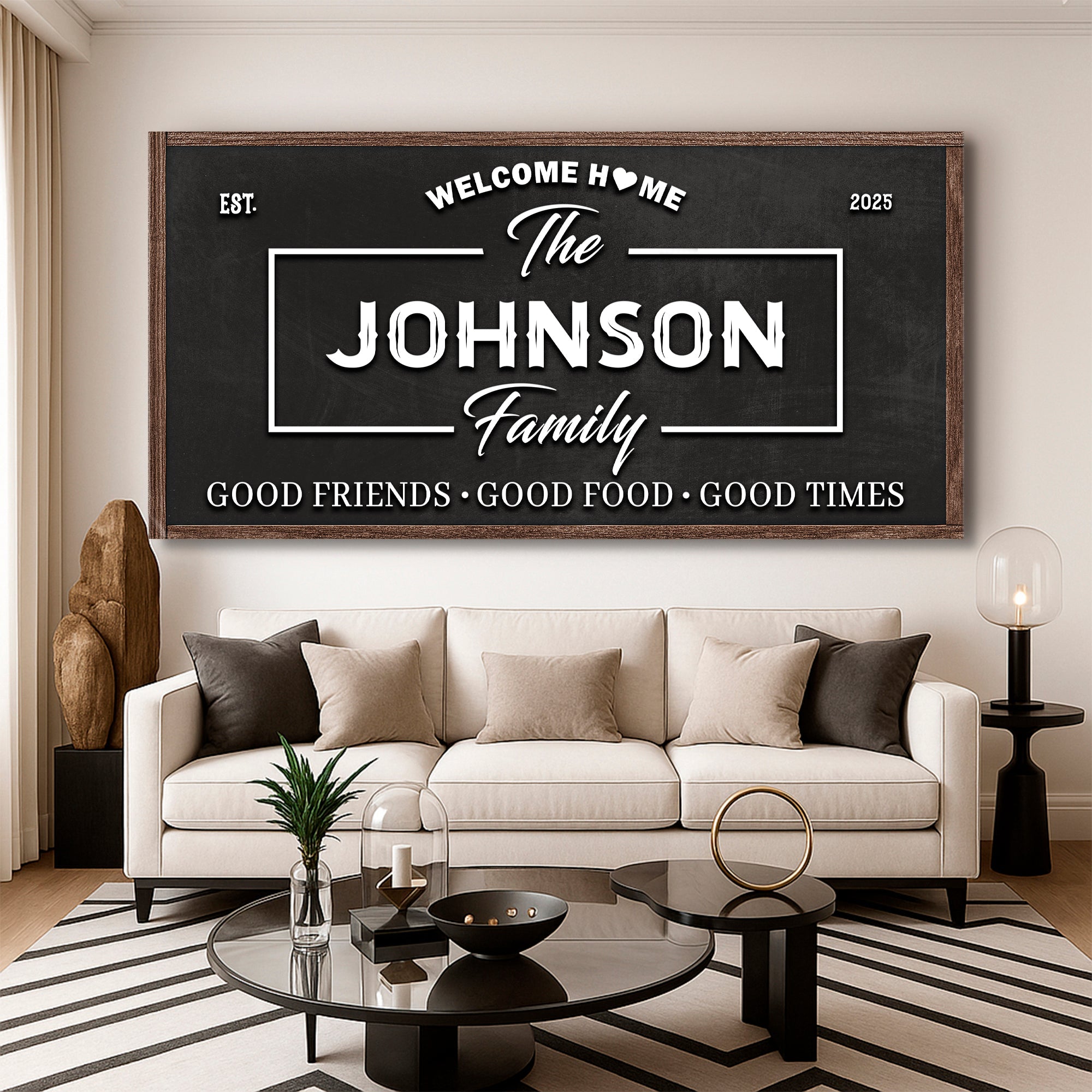 Welcome Home Wall Sign