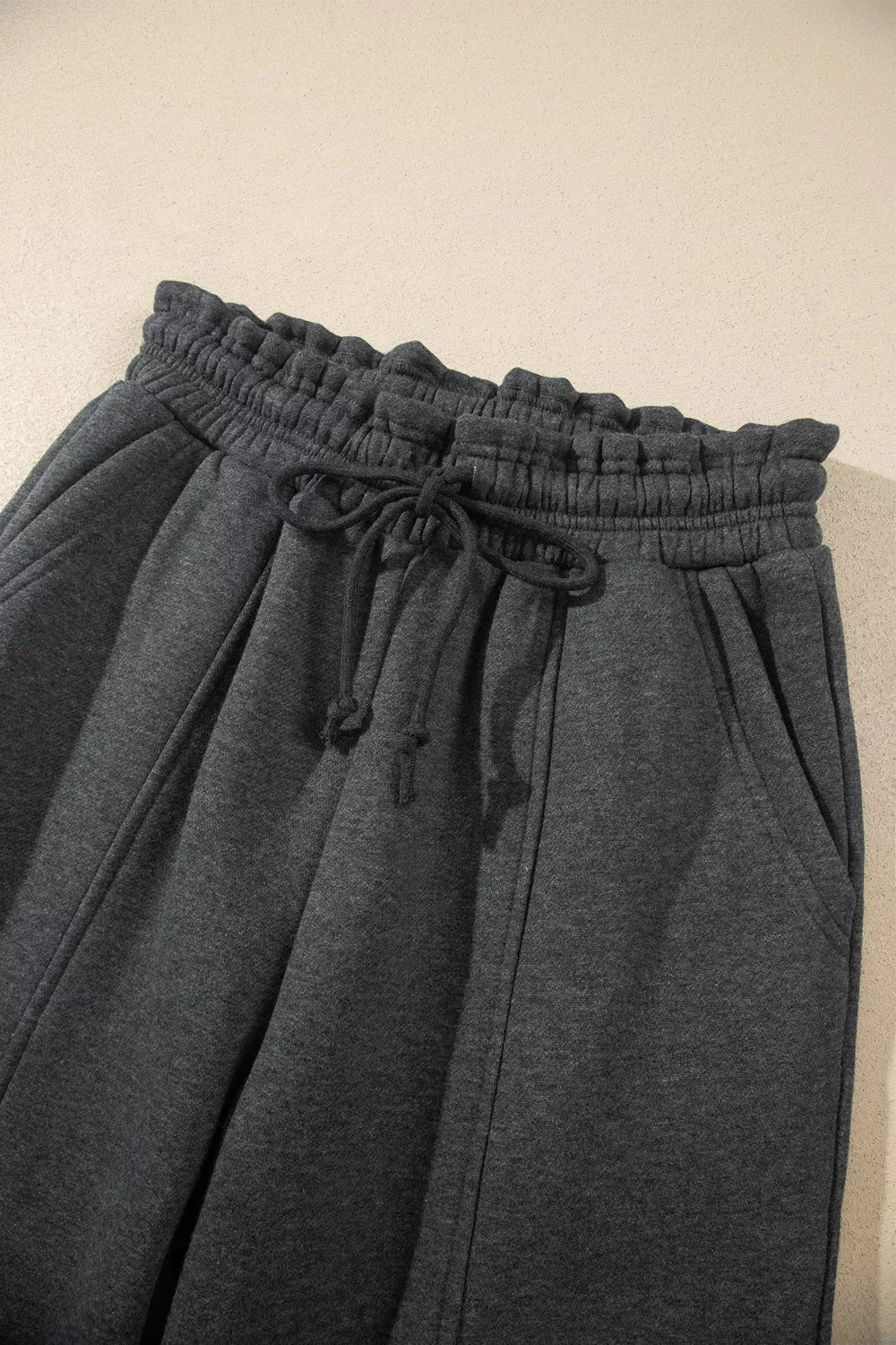 Crew Neck Long Sleeve Top and Joggers Set