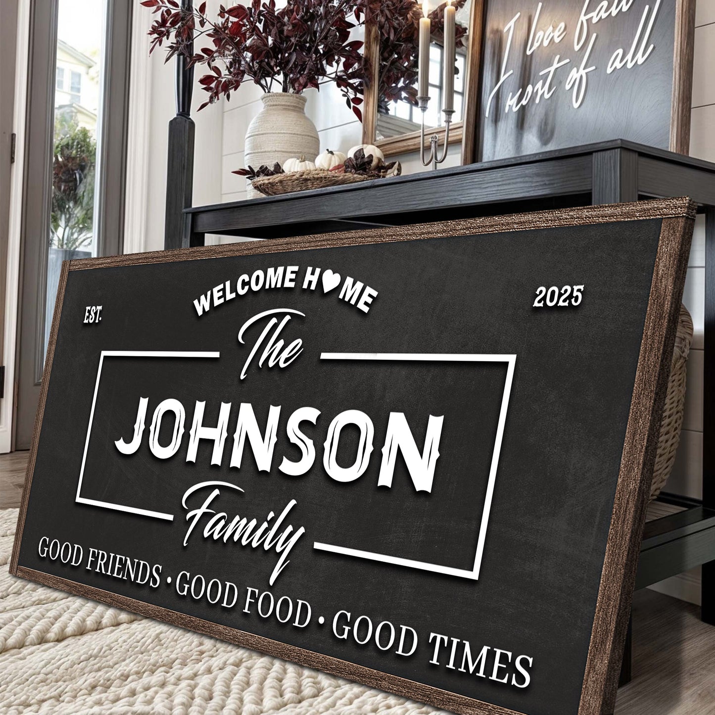 Welcome Home Wall Sign