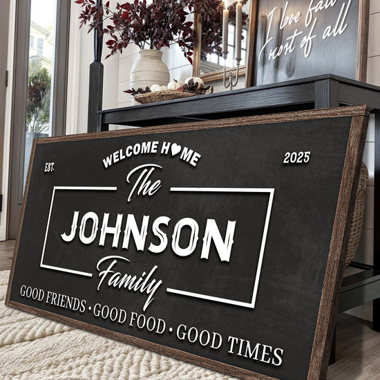Welcome Home Wall Sign