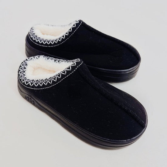 Cozy Cloud Slippers – Soft Lined Winter Comfort