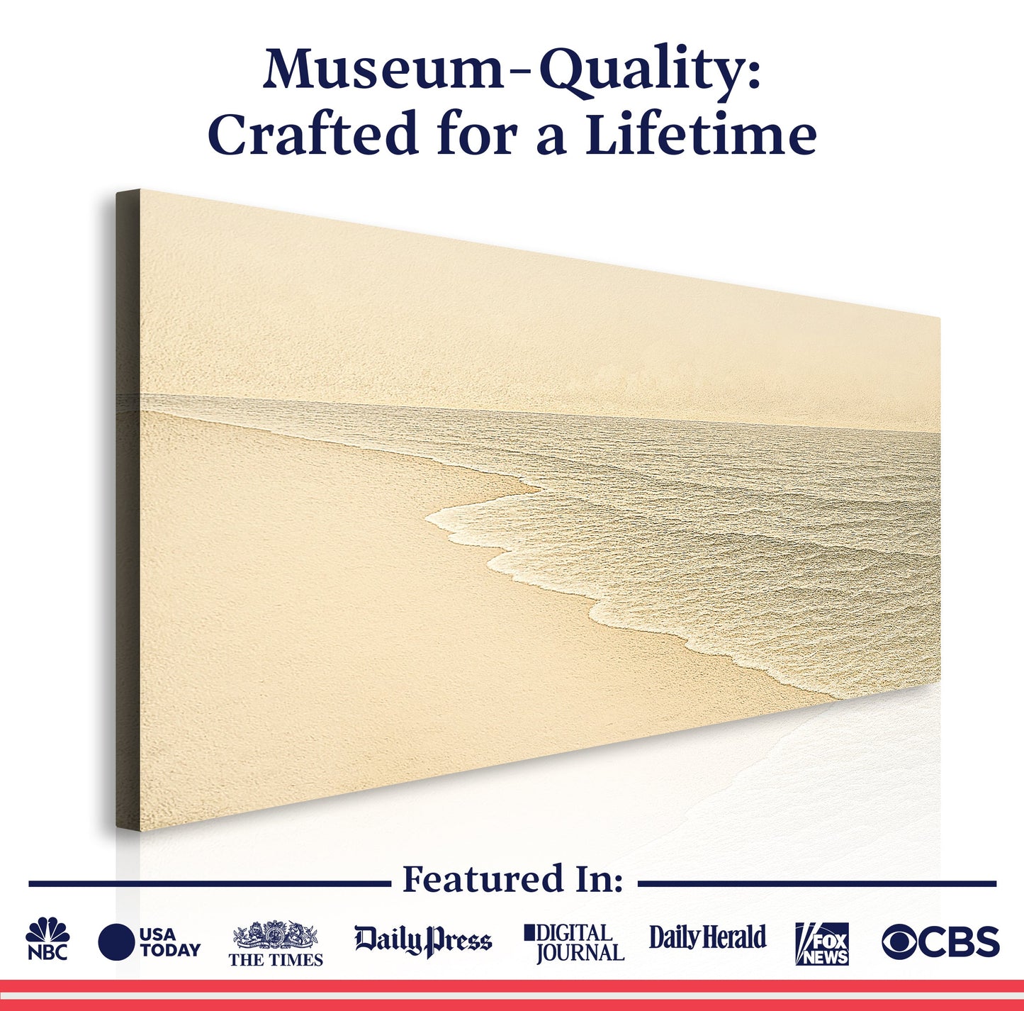 Beach Shoreline Coastal Wall Art III