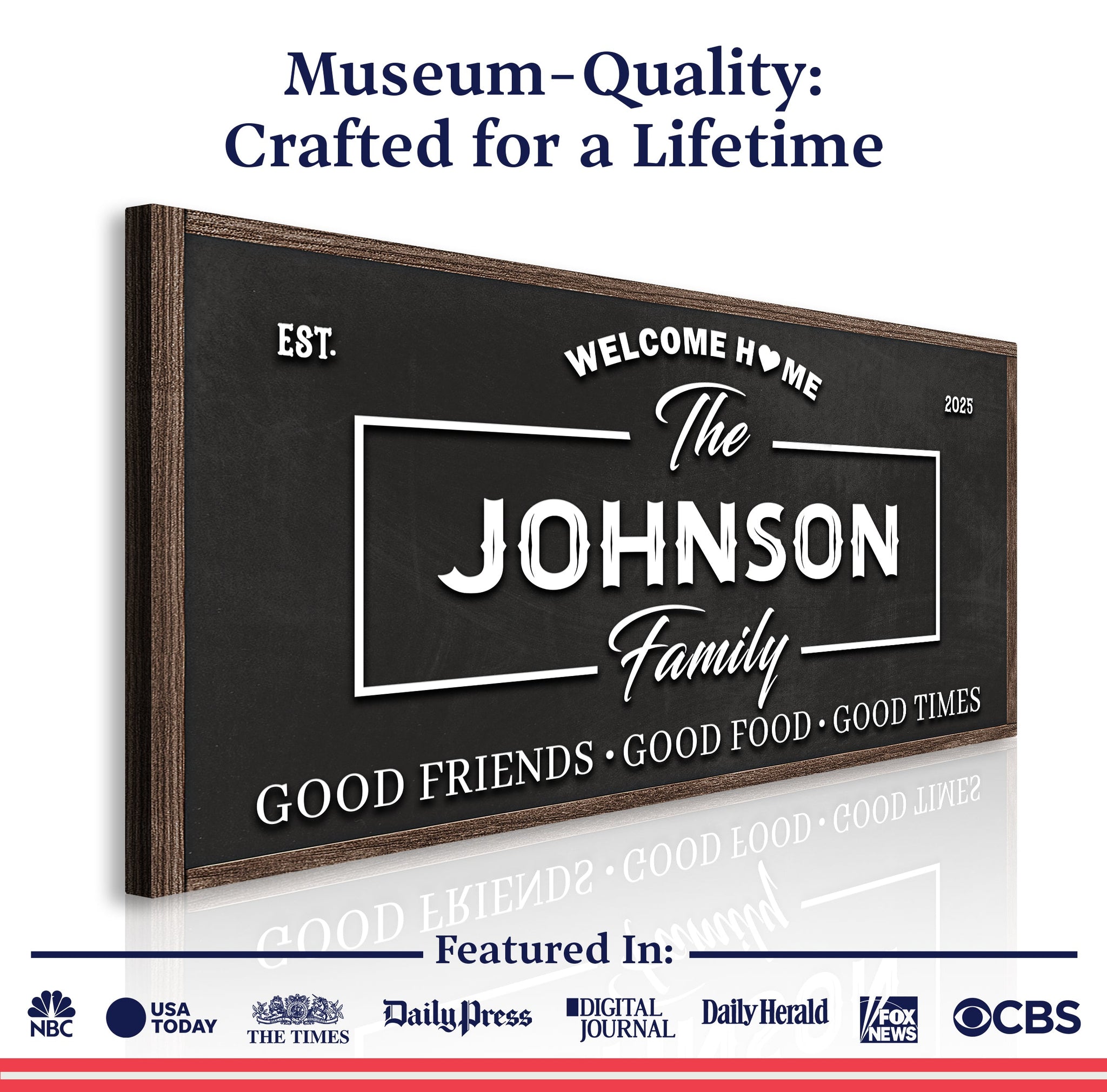 Welcome Home Wall Sign