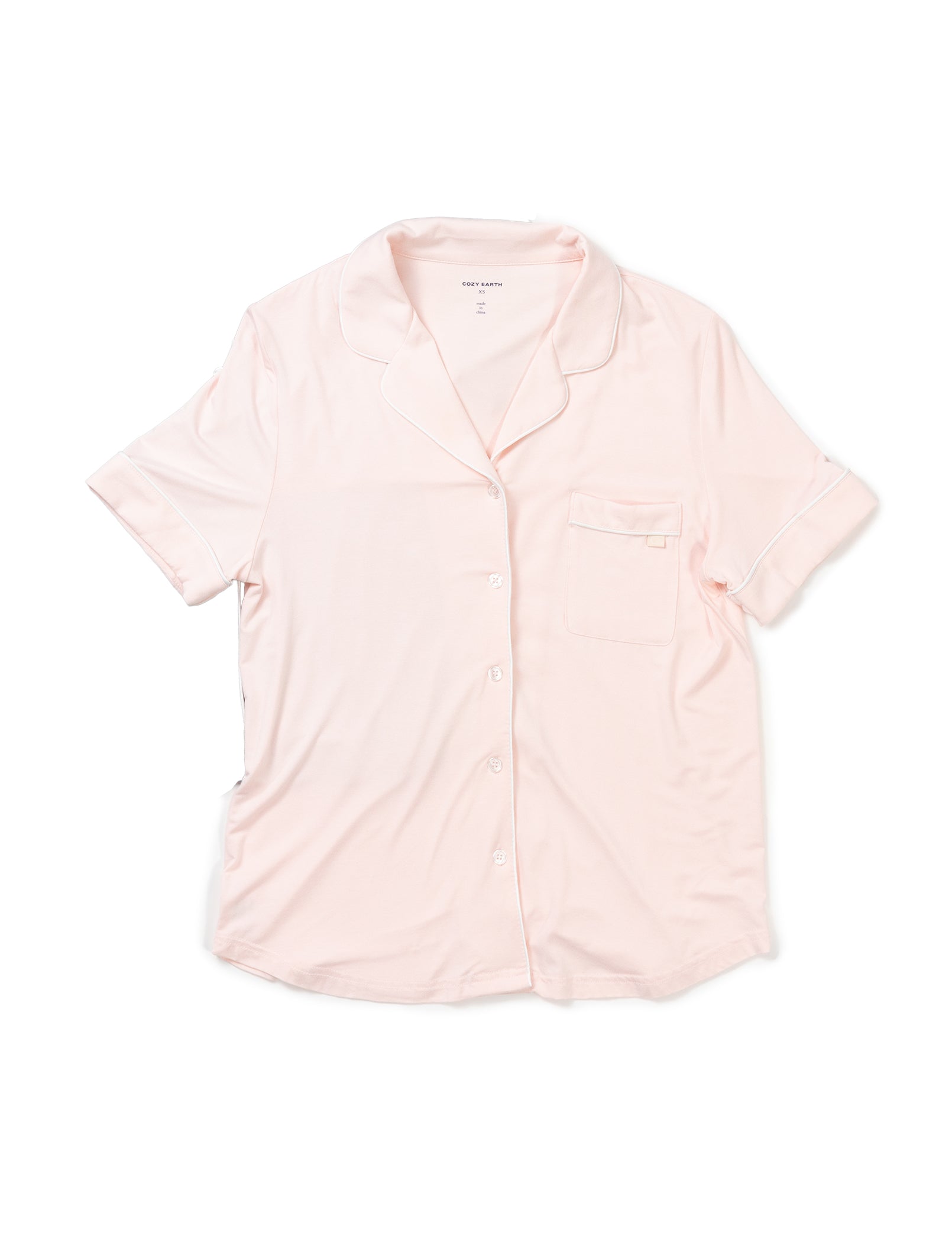 Women's Bamboo Stretch-Knit Short Sleeve & Pant Pajama Set