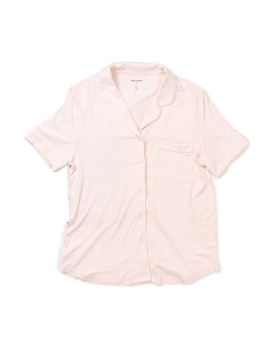 Women's Bamboo Stretch-Knit Short Sleeve & Pant Pajama Set