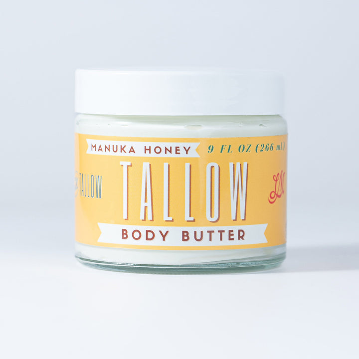 Manuka Honey + Rosehip Tallow Body Butter