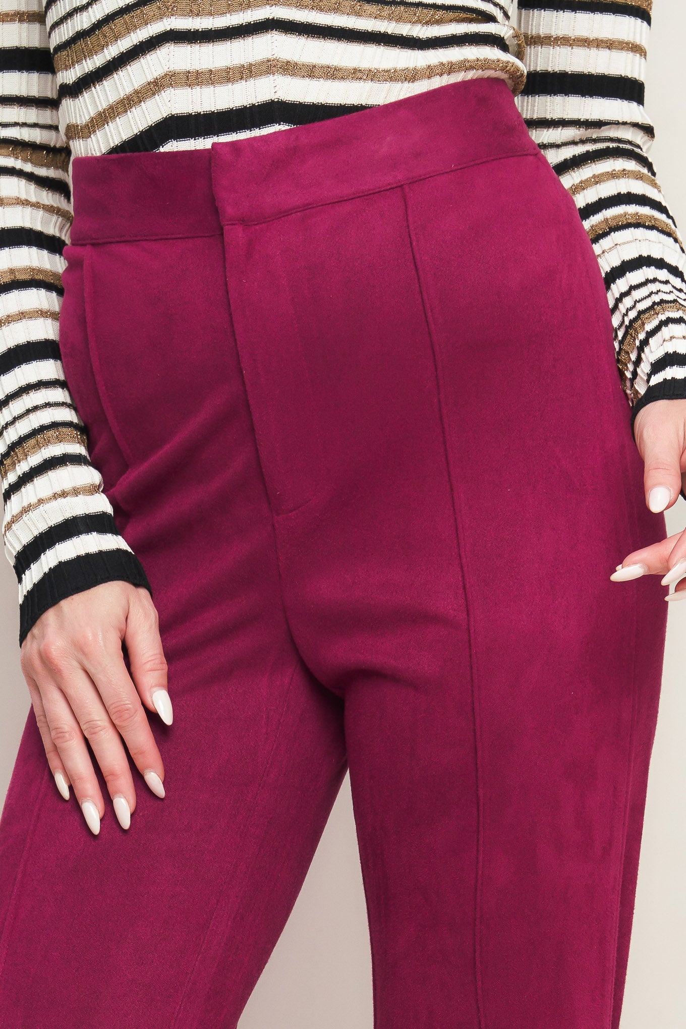 BREEZY BEAUTY SUEDE PANTS