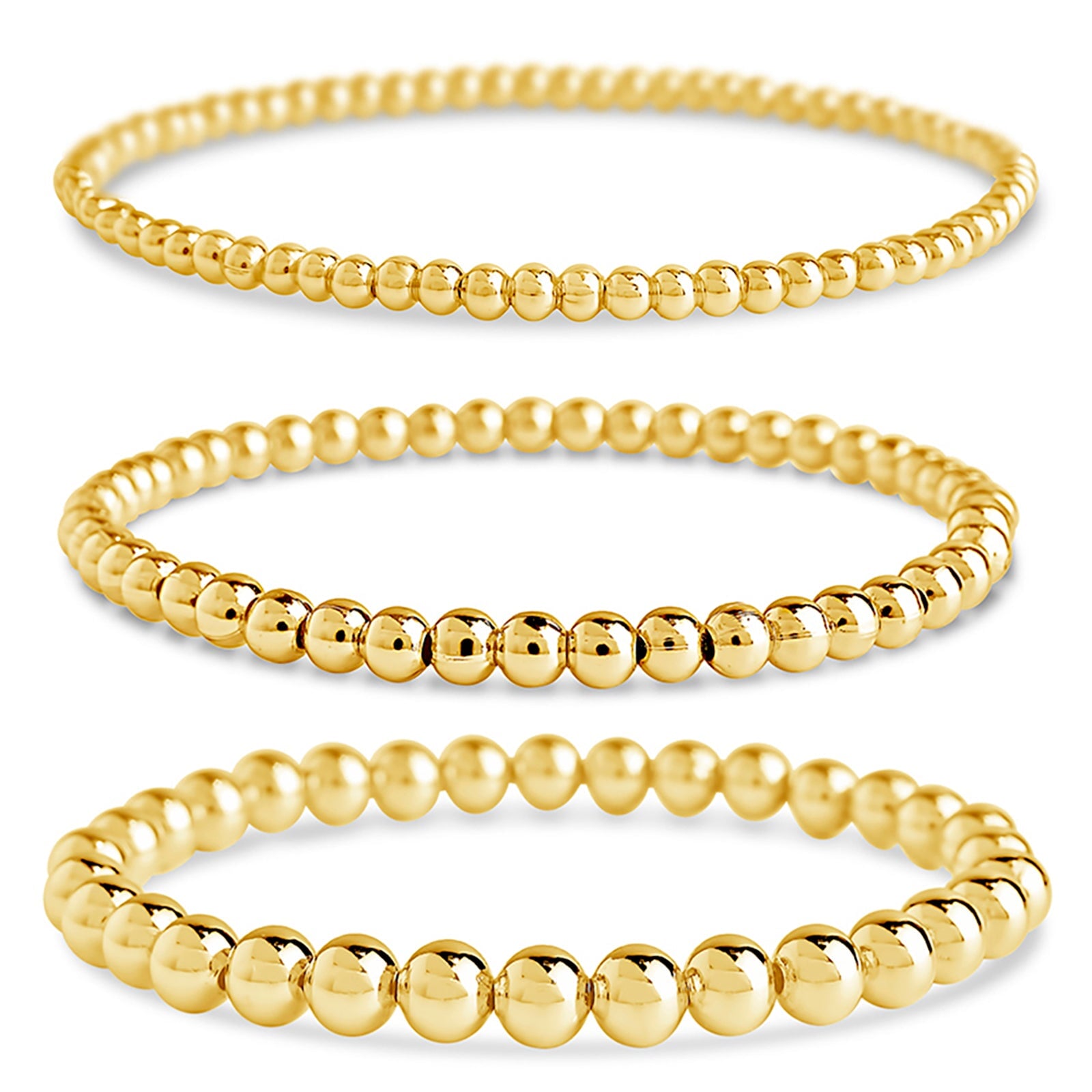 Beaded Stretch Bracelet Sets