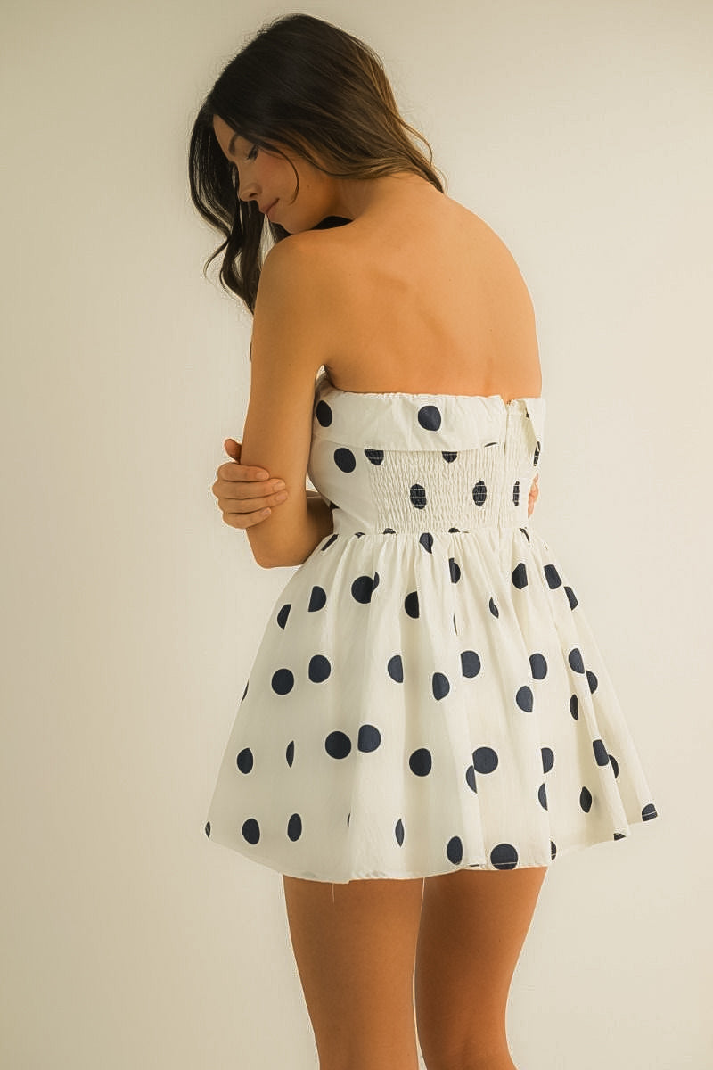 The Lottie Polka Dot Romper