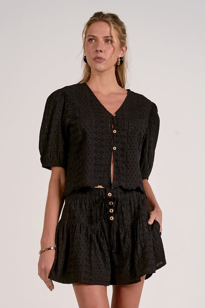 Ellen Top Black