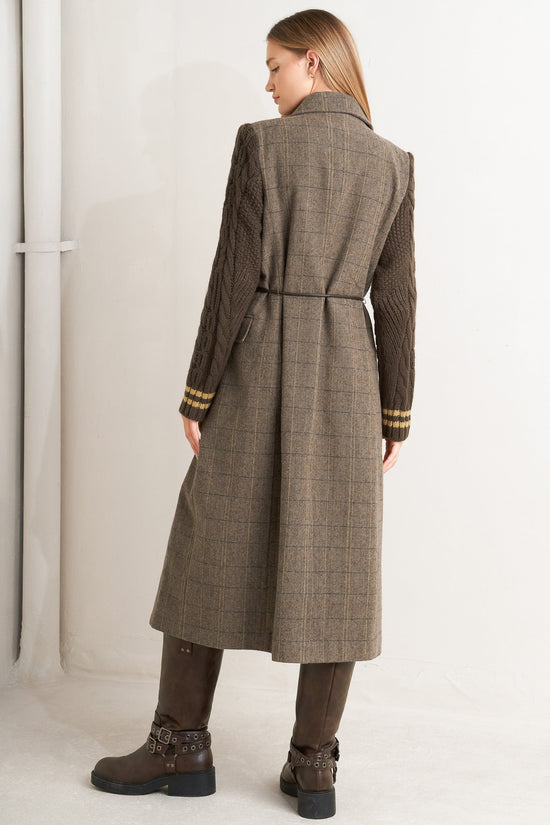 FIELDLINE HERITAGE WOVEN MIDI COAT