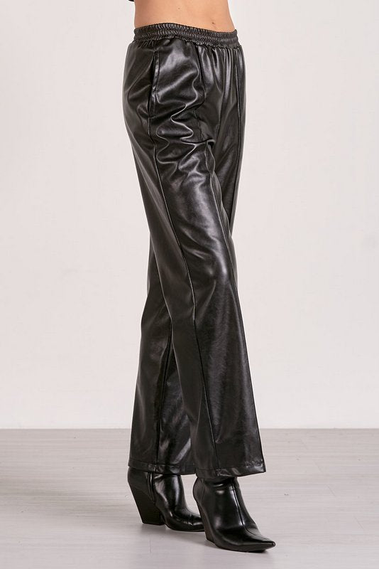 Jaya Faux Leather Pant