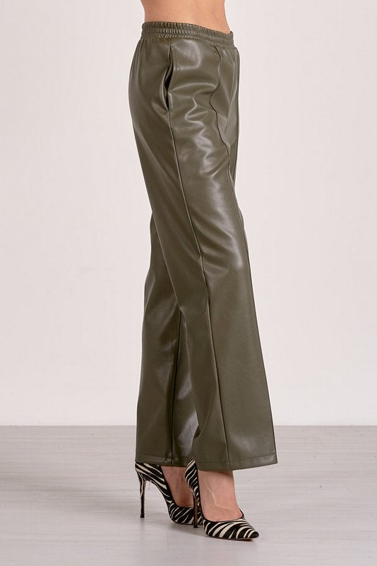 Jaya Faux Leather Pant