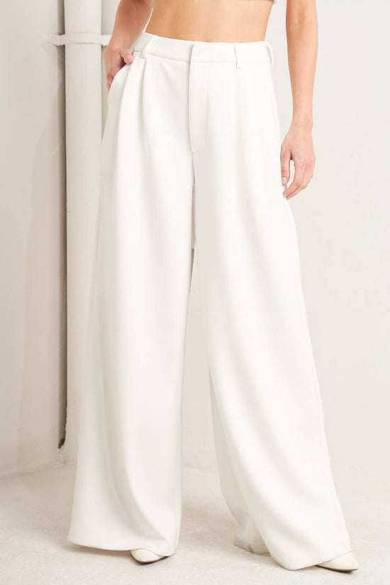 PURE ELEGANCE WOVEN PANTS