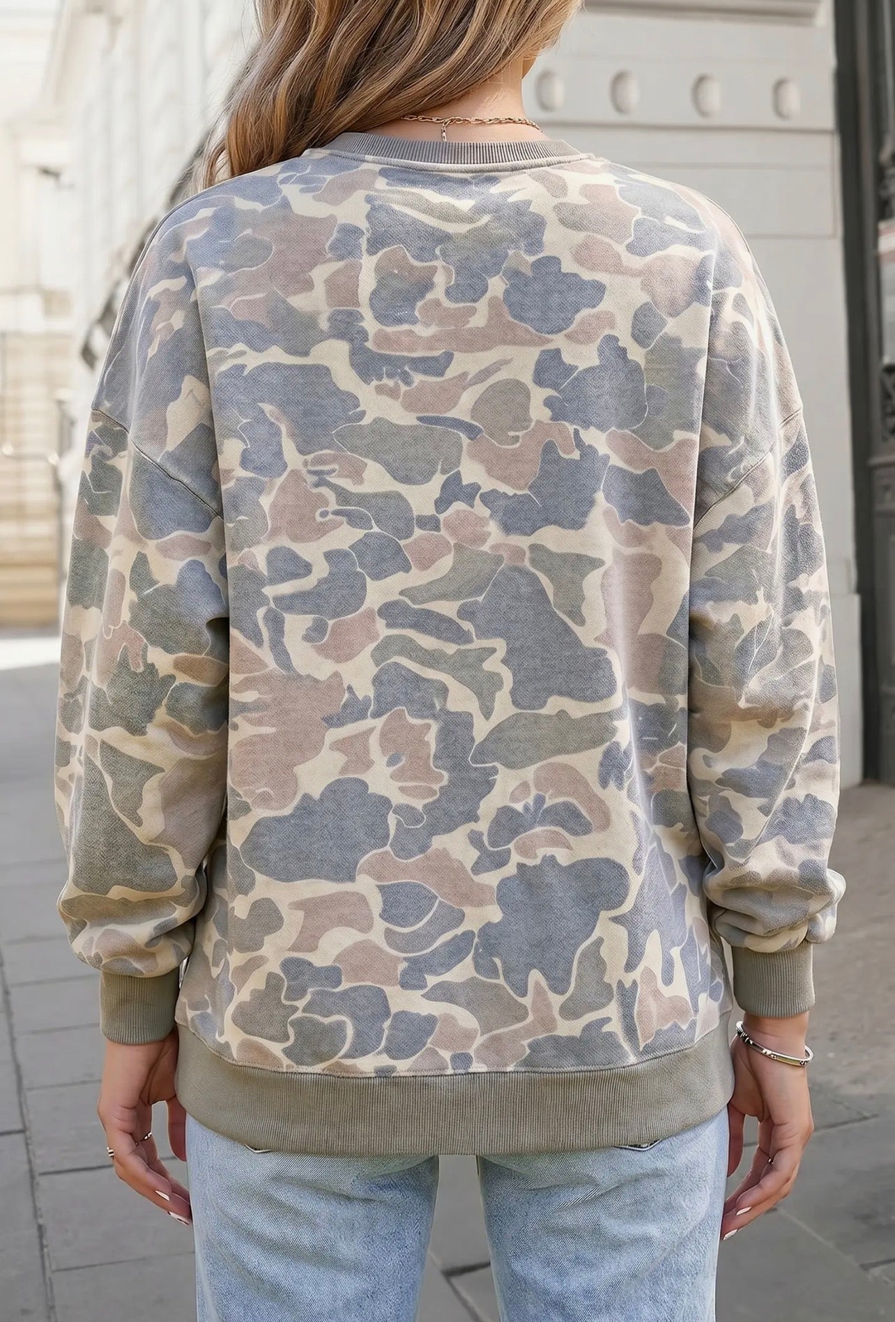 Camo Pullover Soft Sweatshirt - Preorder (closes 8/14)