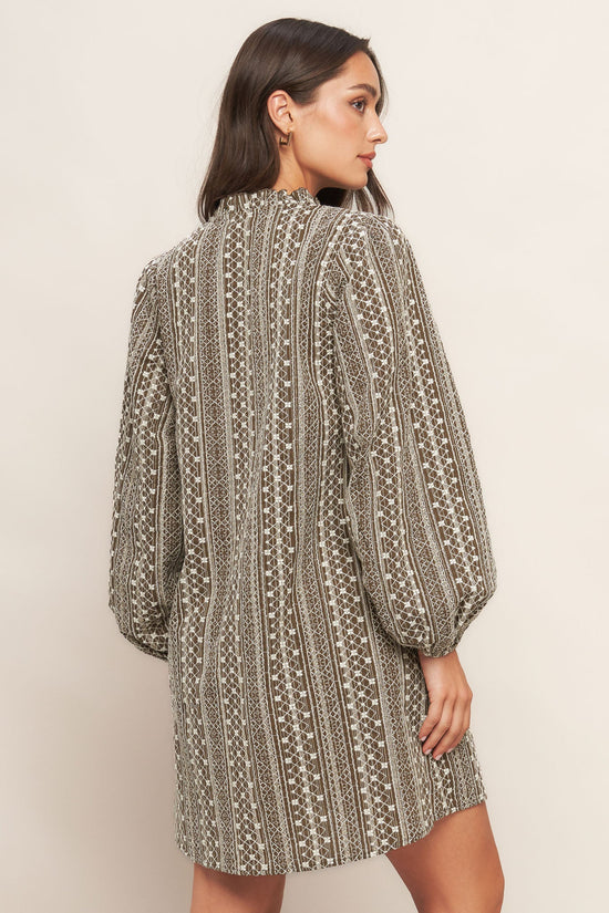 DESERT DUST WOVEN MINI DRESS