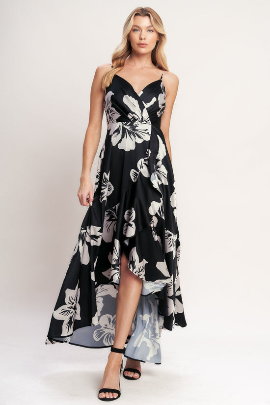 ETERNAL FLORA WOVEN MAXI DRESS