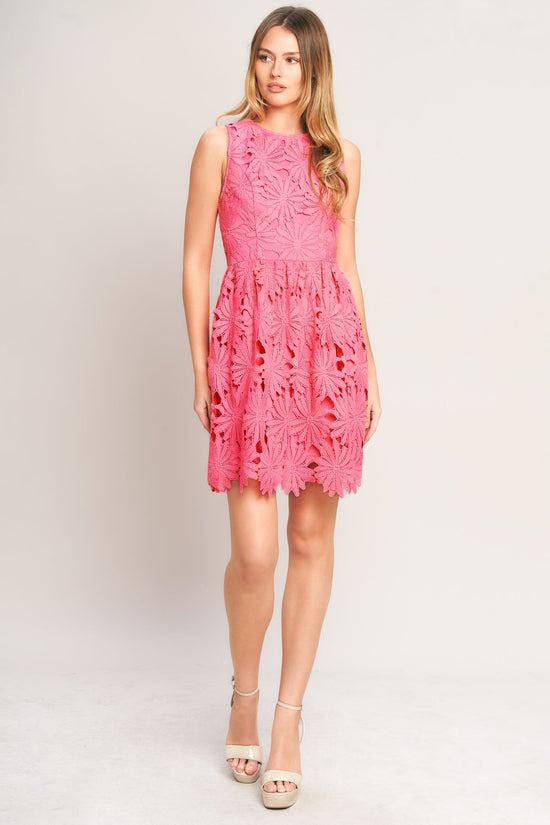 ROSE PETAL CHARM MINI DRESS