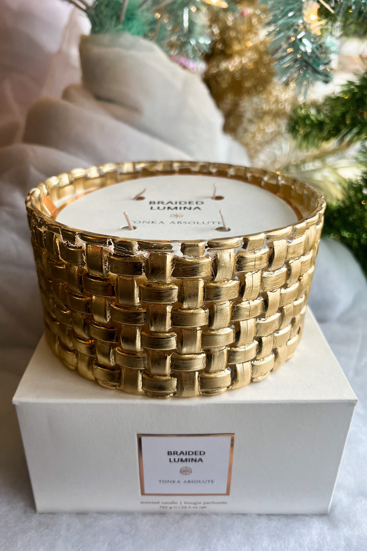 ZODAX | TONKA ABSOLUTE Zodax Braiden Lumina Candle 26oz