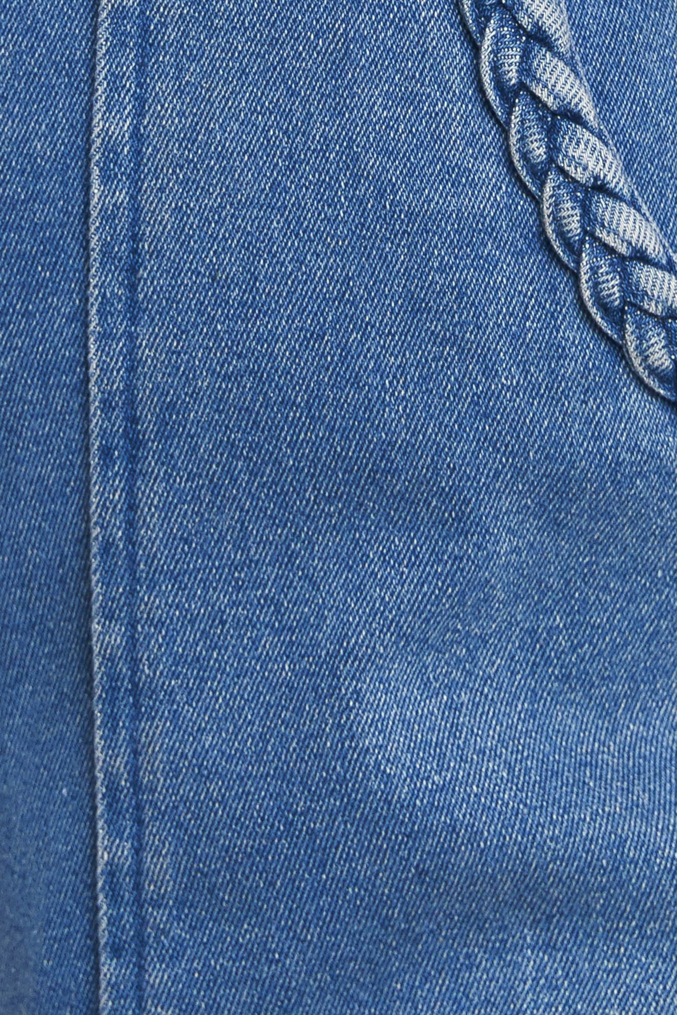 CATCH YOUR GAZE DENIM JUMPSUIT