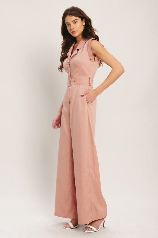 CITY ICON WOVEN JUMPSUIT
