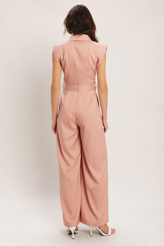 CITY ICON WOVEN JUMPSUIT