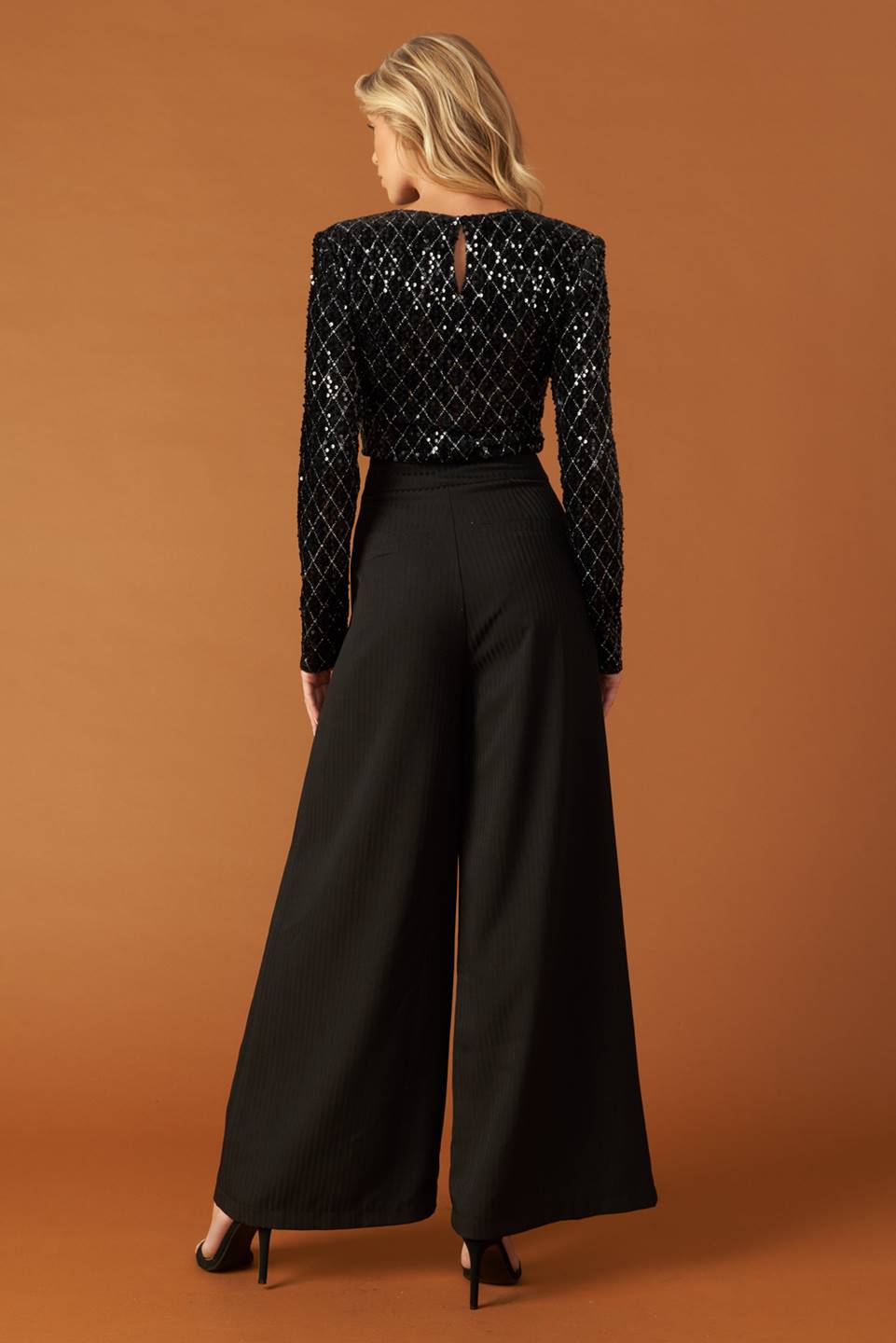 RUNNING OUT OF TIME SEQUIN BODYSUIT