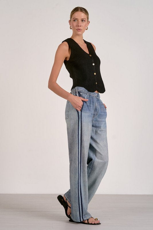 Jojo Track Sweatpant Jean