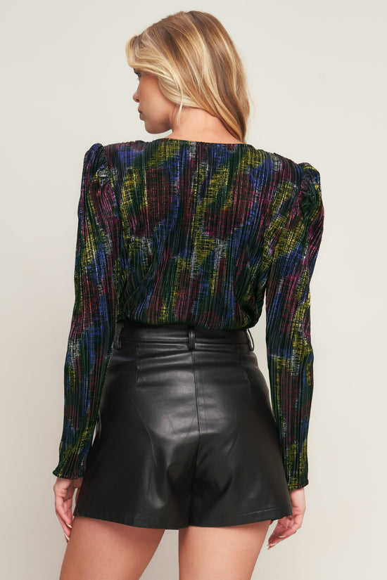 STAY THE NIGHT WOVEN BODYSUIT