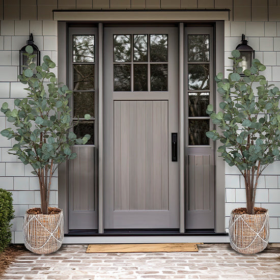 Tall Lifelike Potted Tree