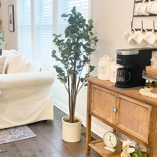 Tall Lifelike Potted Tree